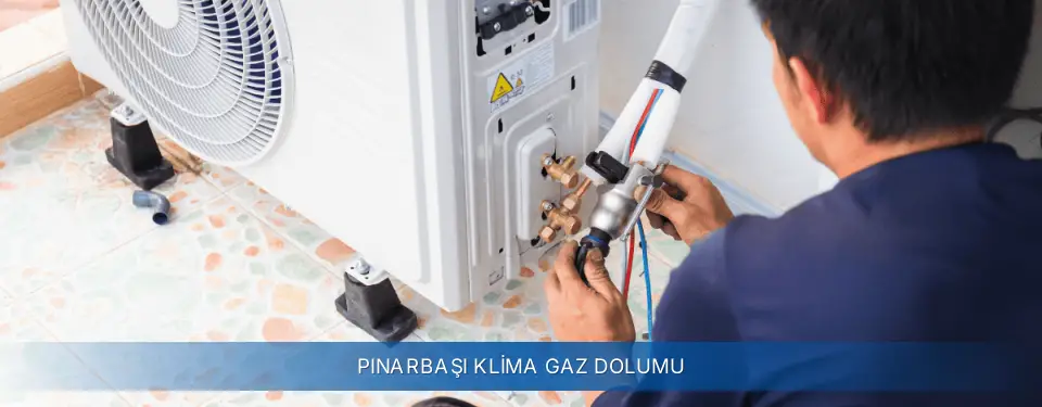 Pınarbaşı İlçemi Demirdöküm Klima Gaz Dolumu